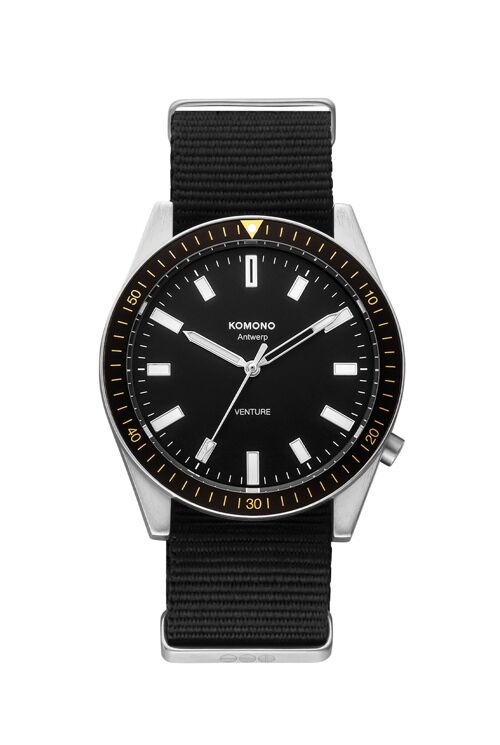 Ray Venture Nato Silver Black