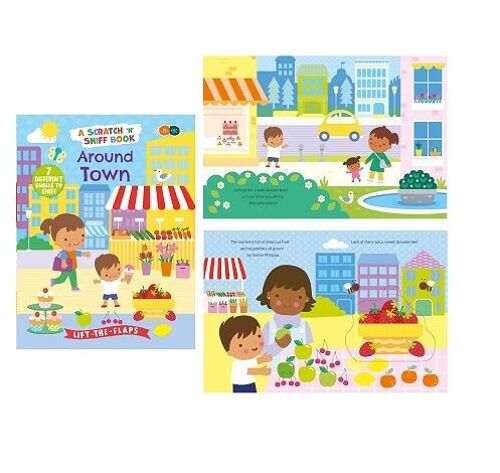 Scratch and Sniff Book - Around Town