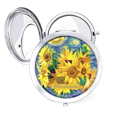 Van Gogh Taschenspiegel – Silber