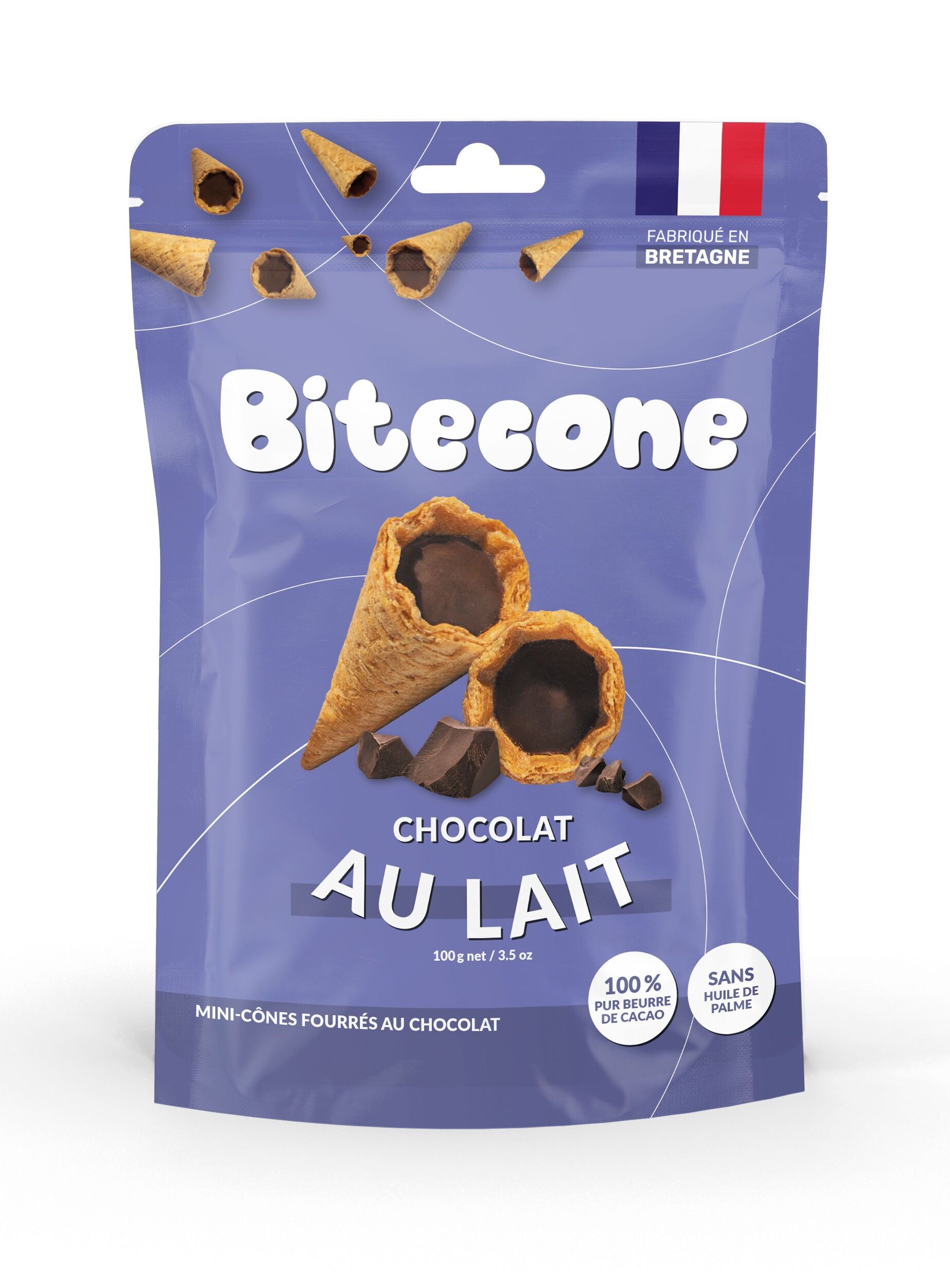 Bitecone mini coni di cioccolato al latte 100gr