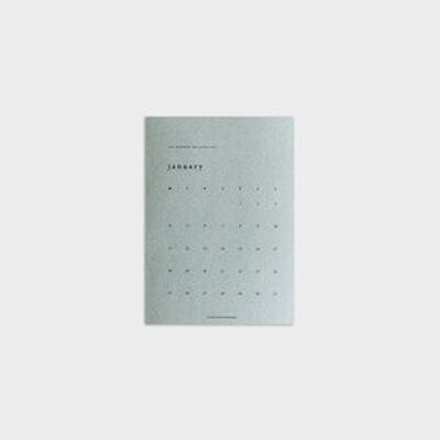 Pistachio Desk Calendar Set, 2021