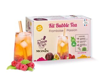 Kit Bubble Tea Framboise Passion Monin 3