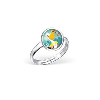 Bague Enfant Pélican - Argent 1