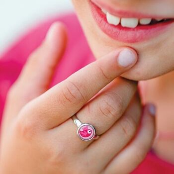 Bague Enfant Coccinelle - Argent 4