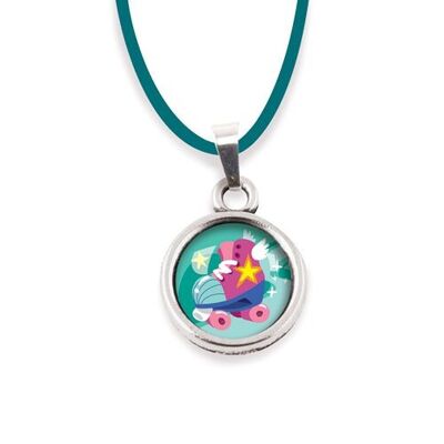 Collana Roller per bambini - Argento