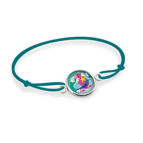 Bracelet Cordon Enfant Roller - Argent