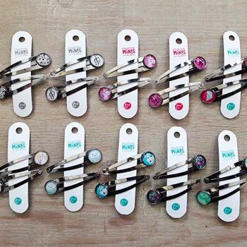 Barrettes Enfant Roller - Argent 5