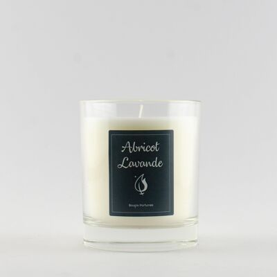 JUSTINE SCENTED CANDLE APRICOT LAVENDER