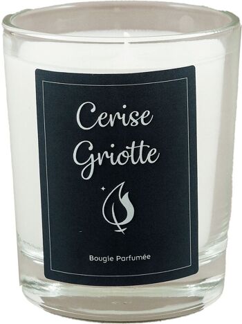 BOUGIE DE JUSTINE PARFUMÉE CERISE GRIOTTE