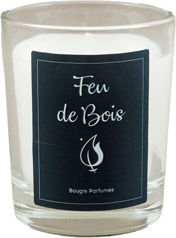 BOUGIE DE JUSTINE PARFUMÉE FEU DE BOIS