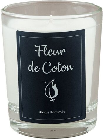 BOUGIE DE JUSTINE PARFUMÉE FLEUR DE COTON