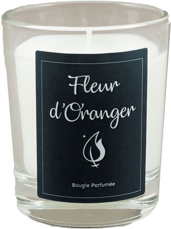 BOUGIE DE JUSTINE PARFUMÉE FLEUR D'ORANGER