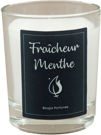 BOUGIE DE JUSTINE PARFUMÉE FRAÎCHEUR MENTHE