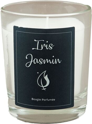 BOUGIE DE JUSTINE PARFUMÉE IRIS JASMIN