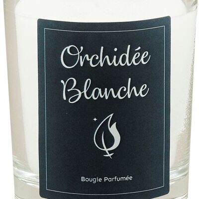 JUSTINE SCENTED CANDLE WHITE ORCHID
