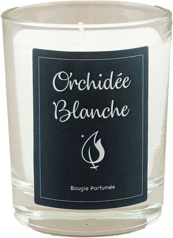 BOUGIE DE JUSTINE PARFUMÉE ORCHIDÉE BLANCHE