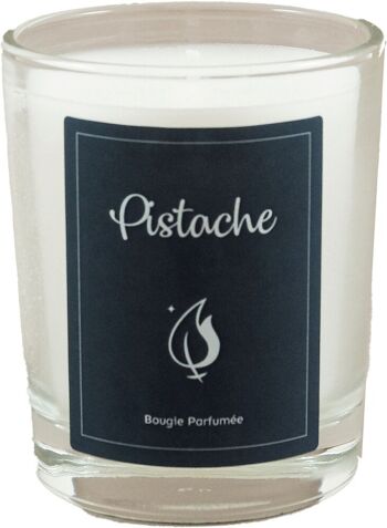 BOUGIE DE JUSTINE PARFUMÉE PISTACHE