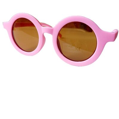 Kindersonnenbrille Retro rosa