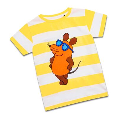 koaa – The Mouse Beachboy Stripes – T-shirt bianca/gialla
