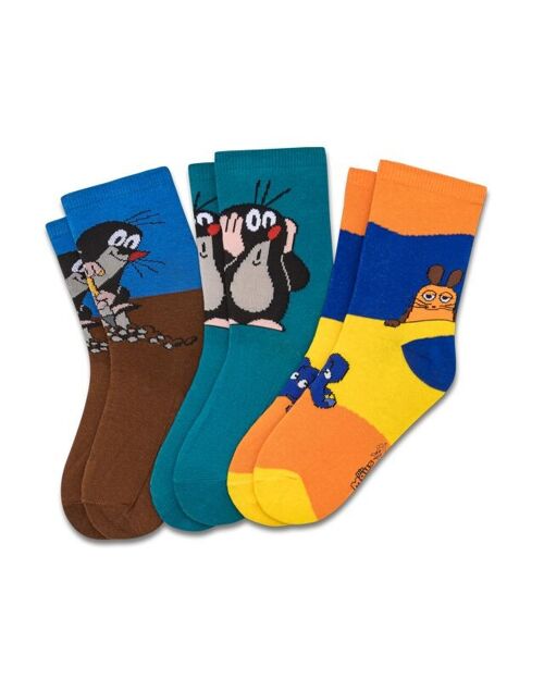 koaa – Maus & Maulwurf – Socks 3er-Pack