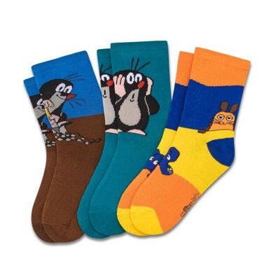 koaa – Maus & Maulwurf – Socks 3er-Pack