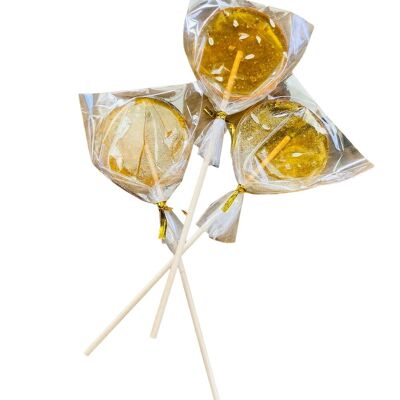 Linden honey lollipops