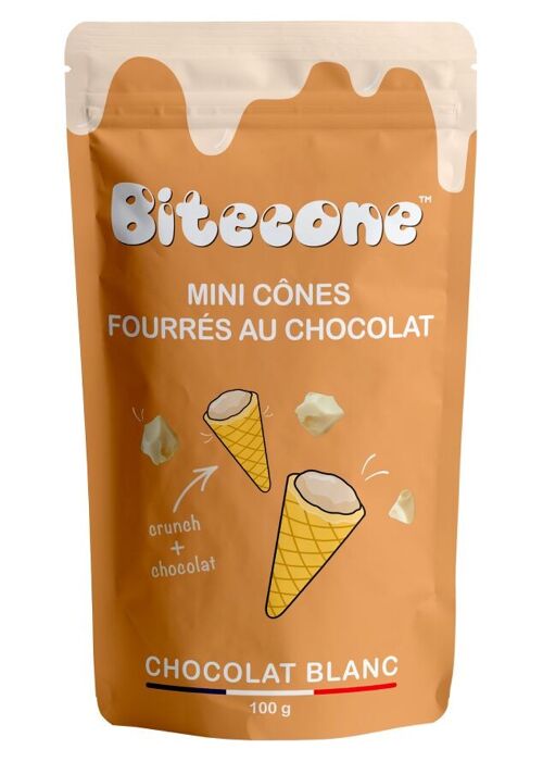 Bitecone chocolat blanc