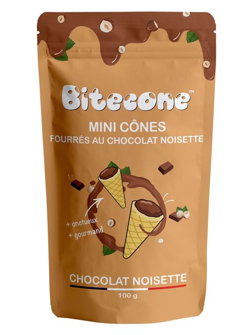 Bitecone chocolat noisette