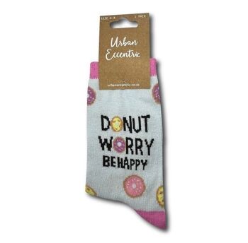 Chaussettes Femme Donut Worry 1