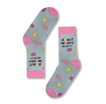 Chaussettes Femme Donut Worry 3
