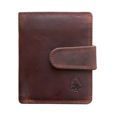 Josy cartera para mujer protección RFID cartera pequeña piel hombre