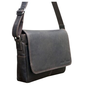 Ralf Petit sac à bandoulière Sac en cuir pour femme Sac pour tablette pour homme 6