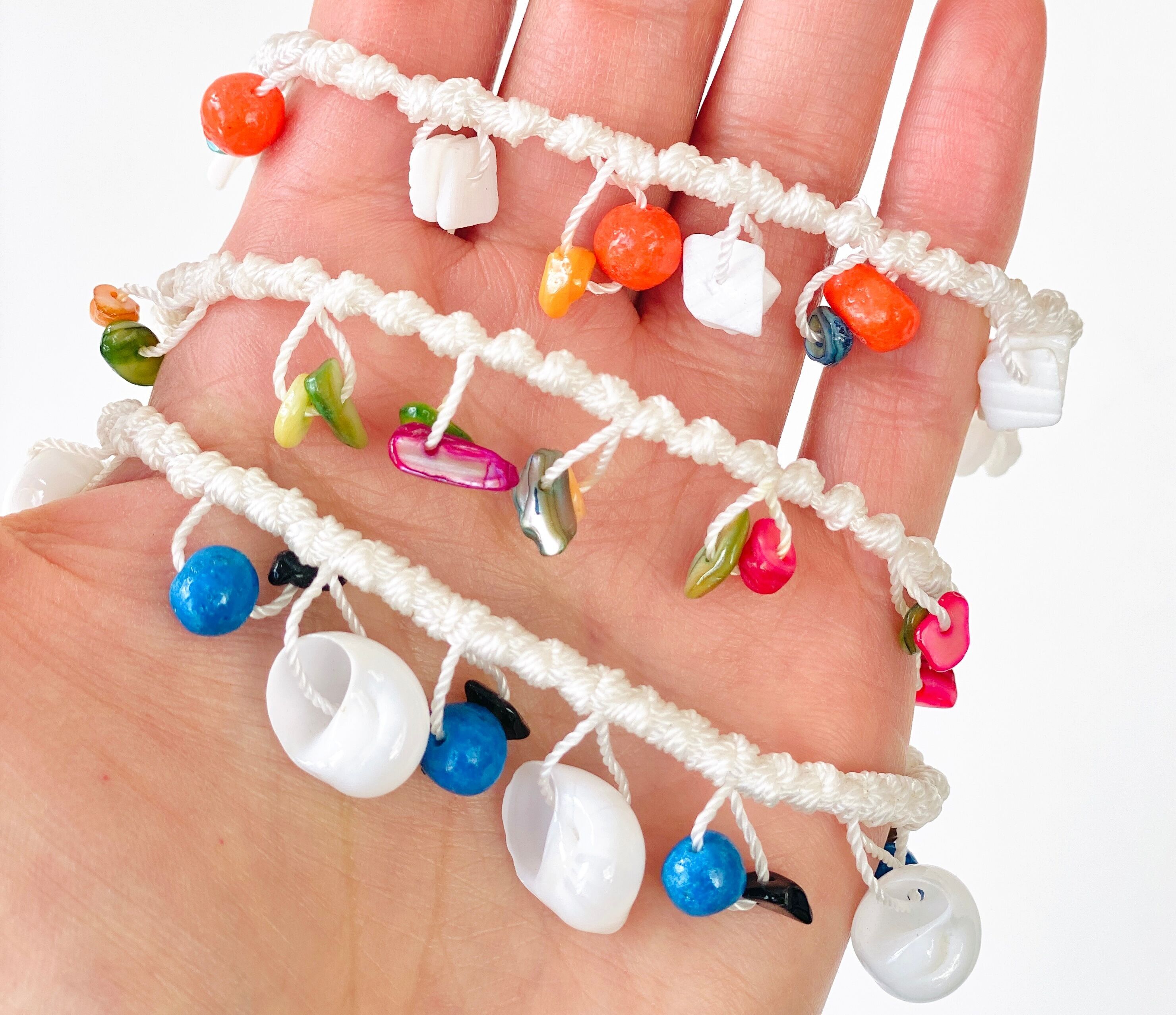 Carta FSC stile spiaggia con cavigliera