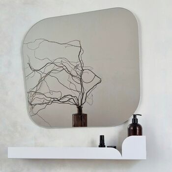 Miroir mural QUAD | régulier, bronze ou gris 5