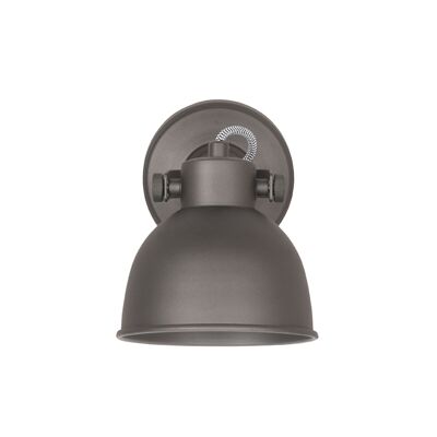 Lámpara de pared Morres Bow - Gris - Metal - L