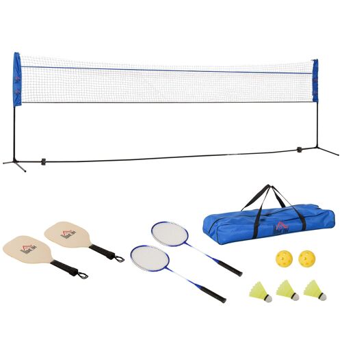 Möbel Hüsch voetbal rebounder opvouwbaar kickback doel rebound muurnet in 5 stappen verstelbaar staal zwart 128 x 118 x 108-120 cm