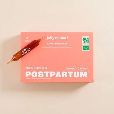 Happy postpartum - 20 ampoules de 10 ml pour un postpartum serein