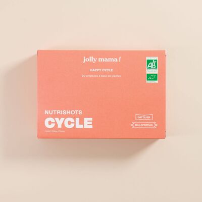 Happy Cycle - 20 ampollas para el síndrome premenstrual y equilibrar el ciclo