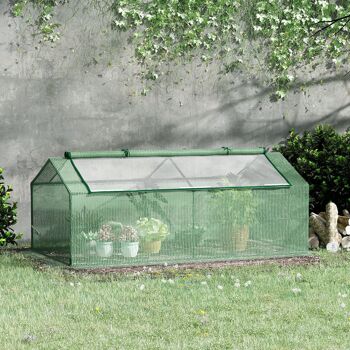 Buitenzonnige Foliekas avec raamkas tomatenhuis koude bak 180 x 90 x 70 cm grand 2
