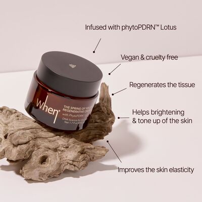 The Spring of Youth Regenerative Cream with PhytoPDRN™ Lotus