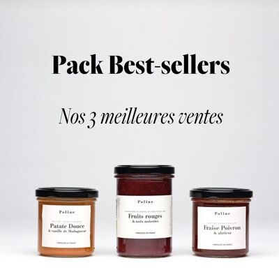 Pack - 3 best sellers - €175 excluding tax instead of €181 excluding tax