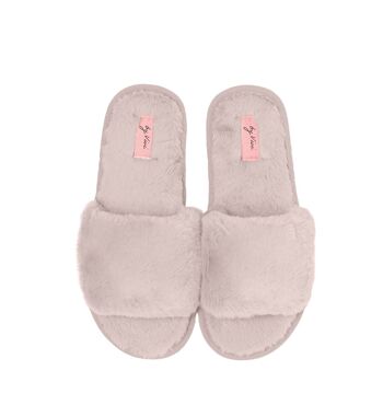 Chaussons vieux rose 23