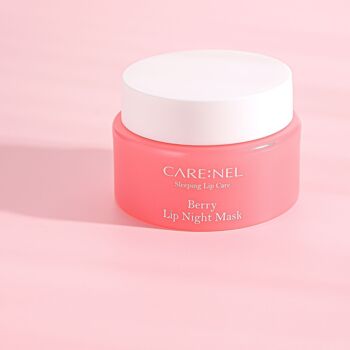 Masque de nuit pour les lèvres Carenel Berry 2