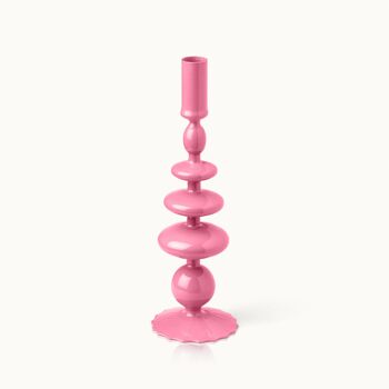 Bougeoir Verre Bulle Bubblegum