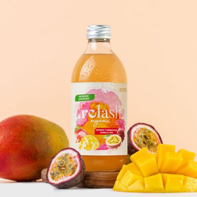 Bio-Getränk – Mango und Passionsfrucht