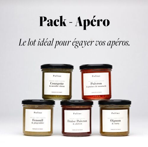 Pack - Apéro - 155€HT au lieu de 160€HT