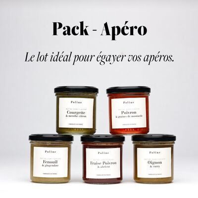 Pack - Aperitivo - 155 € sin IVA en lugar de 160 € sin IVA