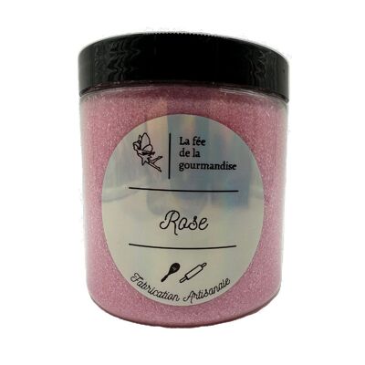 Zucchero aromatizzato alla rosa