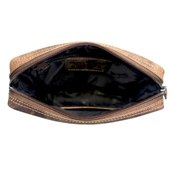 Dan – sac à bandoulière en cuir pour hommes, petit sac à bandoulière pour téléphone portable et femmes 3