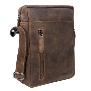 Dan – sac à bandoulière en cuir pour hommes, petit sac à bandoulière pour téléphone portable et femmes 5